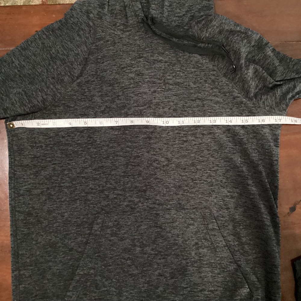 Outdoor Voices Athletic Hoodie Top Thumb‎ Hole Activewear Running Workout Gray - Picture 10 of 11